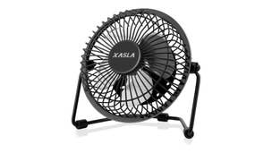 Keep cool at your desk with this xasla 4-inch USB Desk Fan
